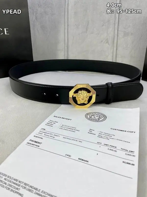 Versace belt 40mmX95-125cm 8L141